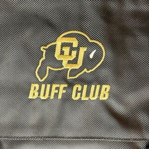 CU Buff Club Black and Gold Computer Bag